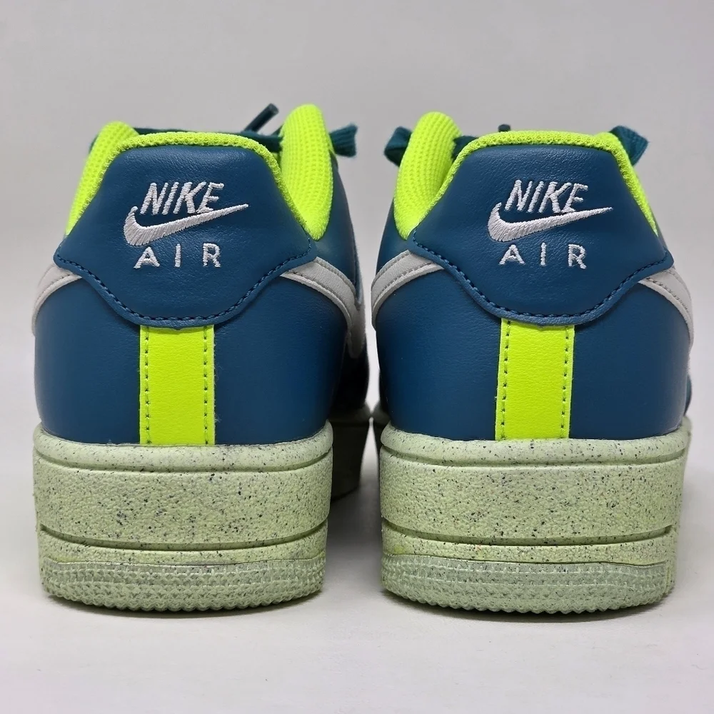 Nike Air Force 1 Low Crater Bright Spruce Volt DM1086-300 GS Youth Size 6.5Y New